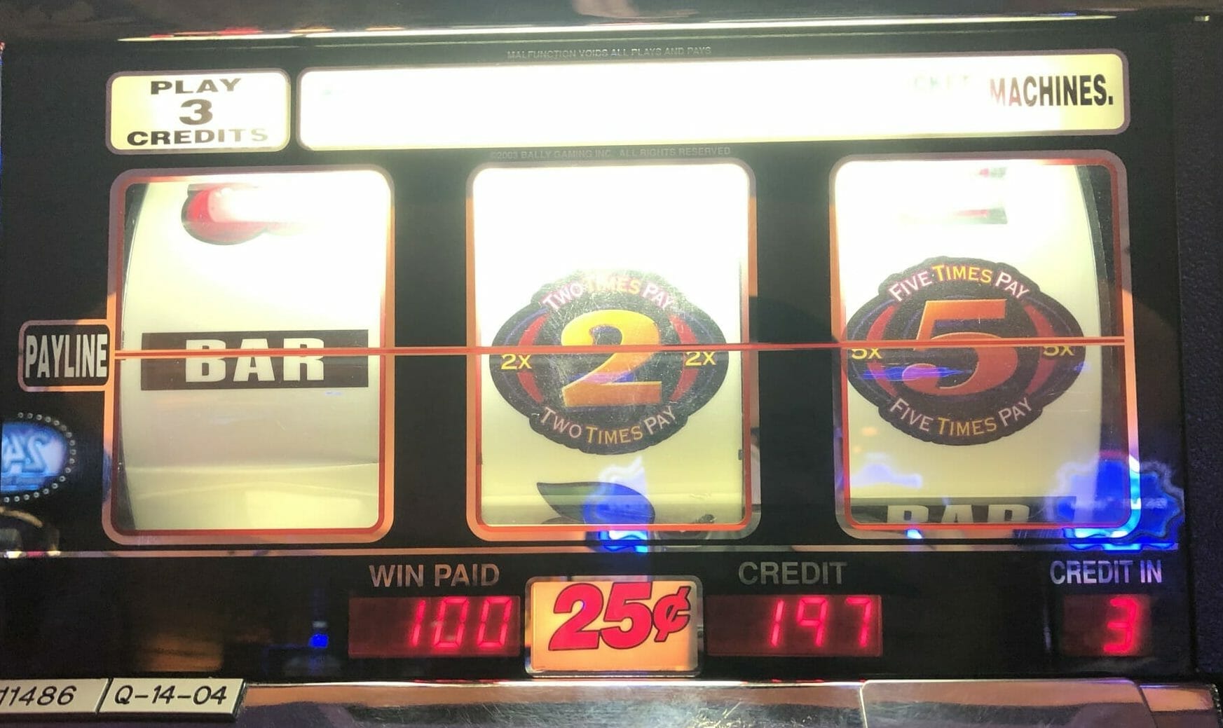 3 reel slot machines