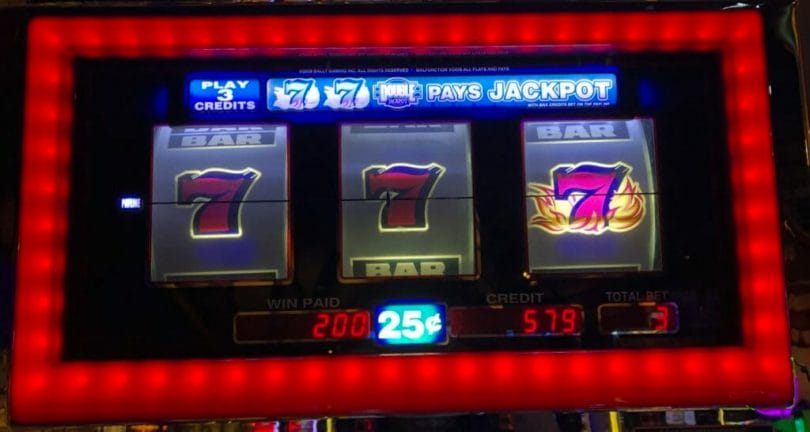 Blazing 7s slot machine