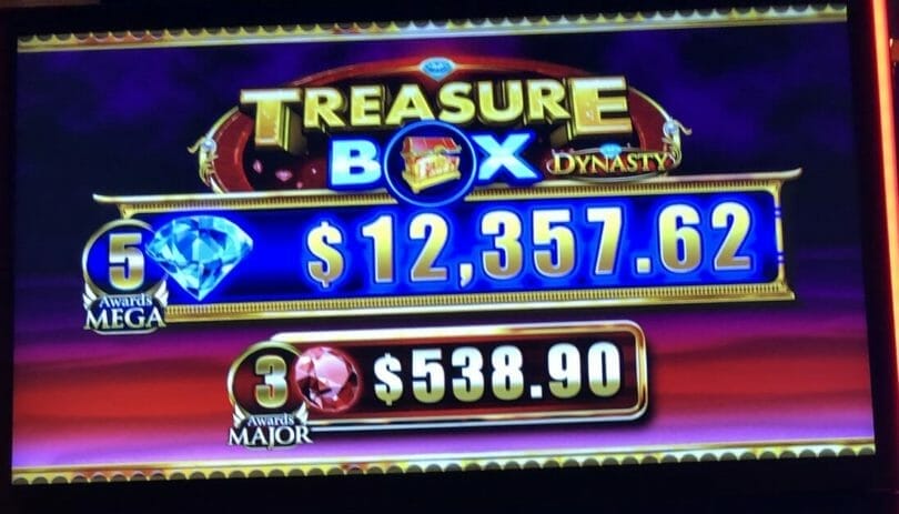 Treasure Box Dynasty by IGT top box