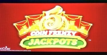 5 Coin Frenzy Jackpots by Aristocrat logo