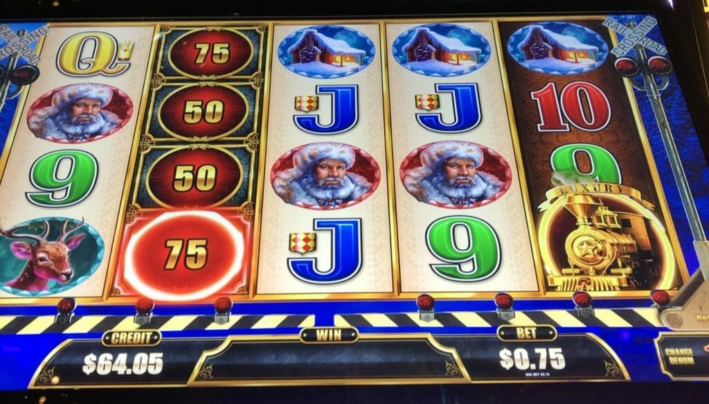 Cash Express Luxury Line by Aristocrat gold train