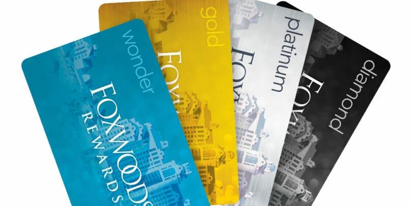 Foxwoods Rewards players cards