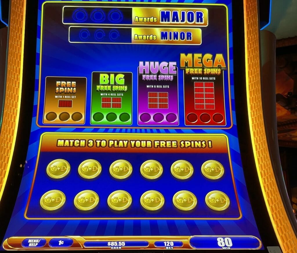 Power 4 G+ Elite by Scientific Games bonus pick screen