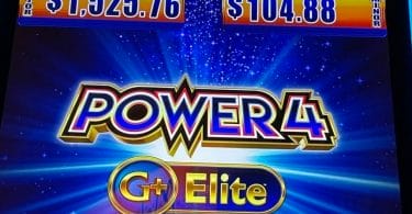 Power 4 G+ Elite by Scientific Games logo and progressives