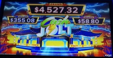 Cash Jolt Grand Palace by AGS progressives