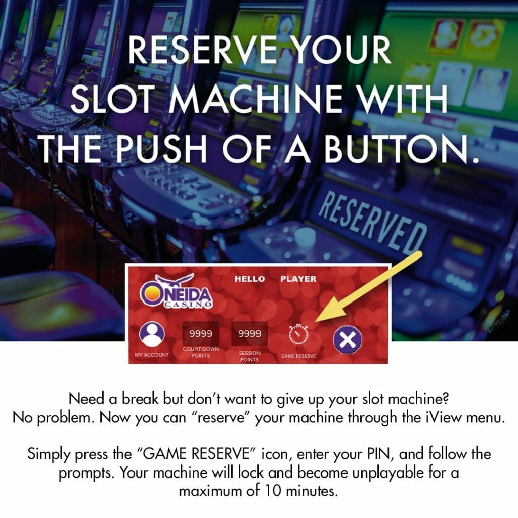 Oneida Casino lock machine