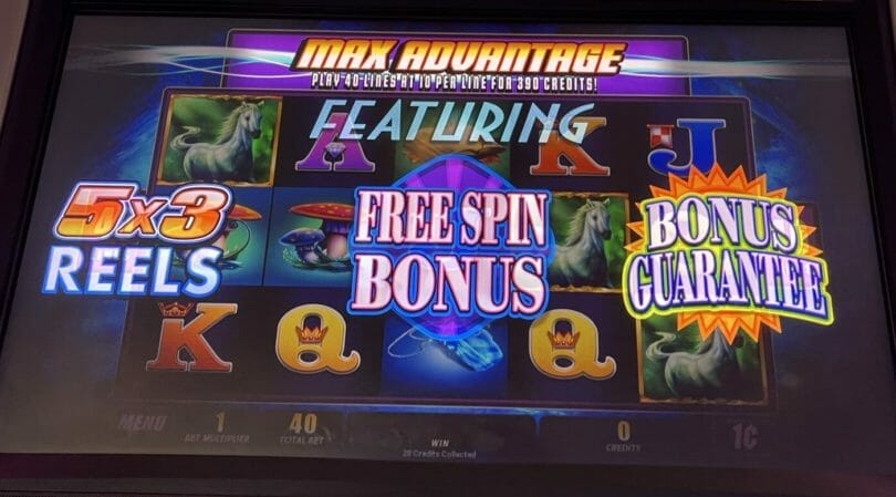 Max Advantage by WMS on Mystical Fox