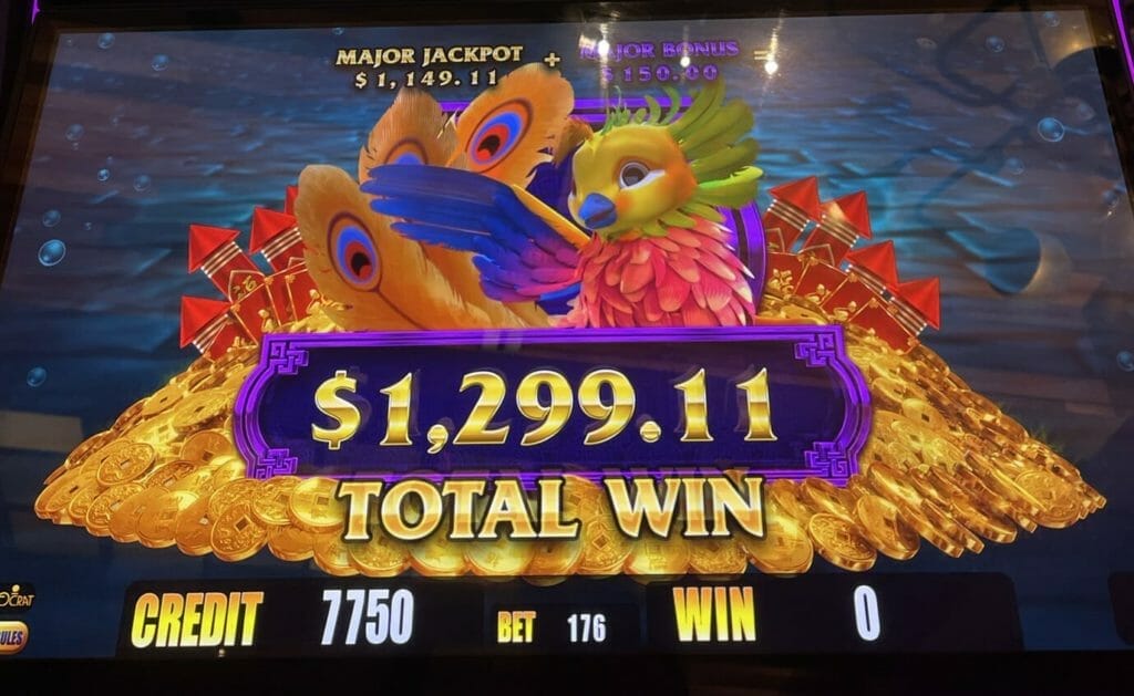 Gold Stacks 88 Turtle Kingdom by Aristocrat major jackpot handpay