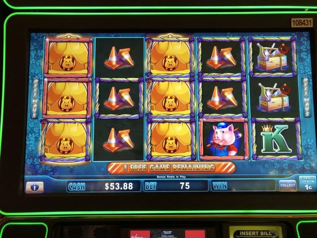 huff and puff slot machine near me