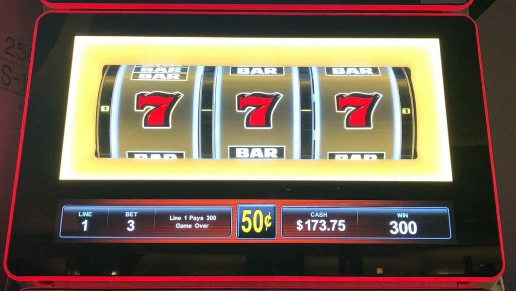 Blazing 7s by Bally three 7s