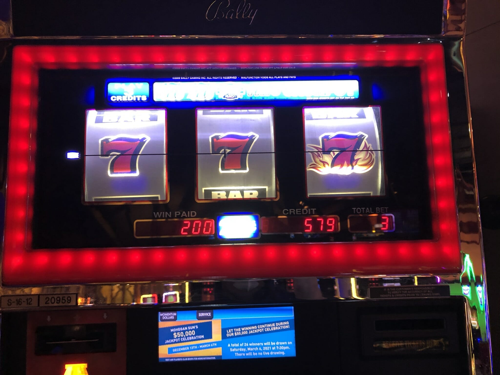 Birthday Magic Lines Up The Top Jackpot On Blazing Sevens With Only $60!