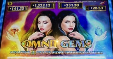 Omni Gems by Incredible Technologies logo and progressives