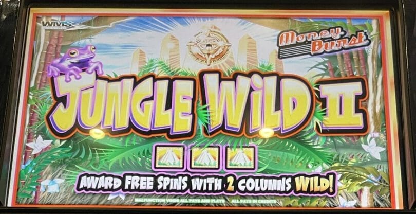 Jungle Wild II by WMS logo