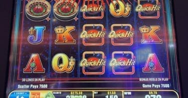 Quick Hit Las Vegas by Bally 6 Quick hit symbols 2x bonus
