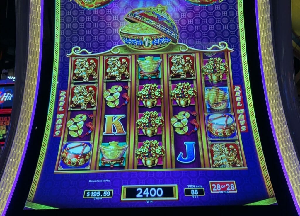 Dancing Drums Prosperity by Scientific Games bonus outcome