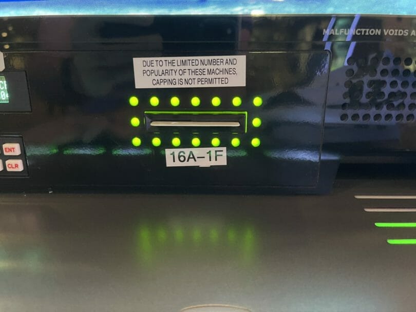 Laughlin slot machine cannot be capped