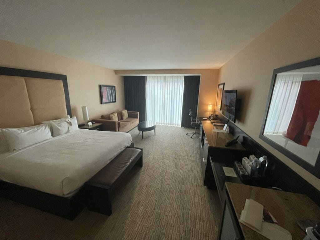 Agua Caliente Rancho Mirage king hotel room