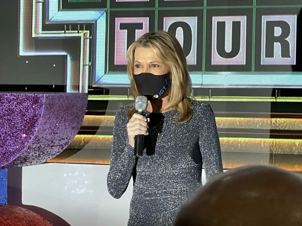 Vanna White at G2E 2021