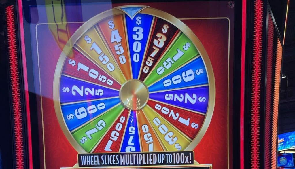 Money Line by Everi wheel spin