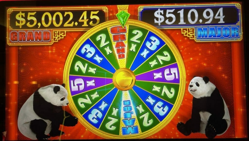 Panda Power by Konami wheel spin