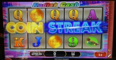 Coin Streak by Konami coin streak awarded