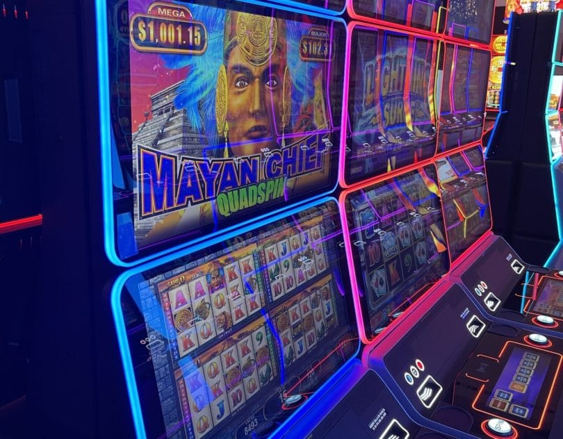 Konami showroom up close