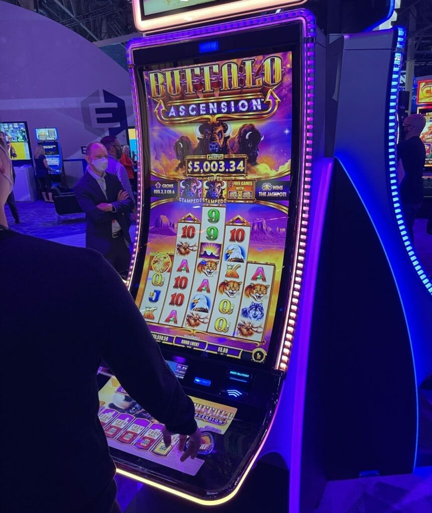 Buffalo Ascension by Aristocrat cabinet