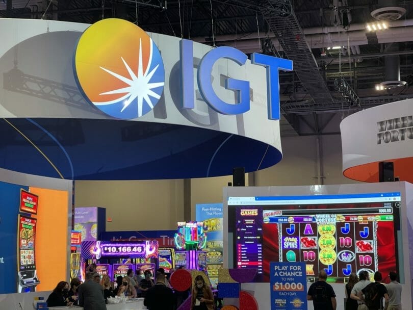 IGT booth at G2E 2021