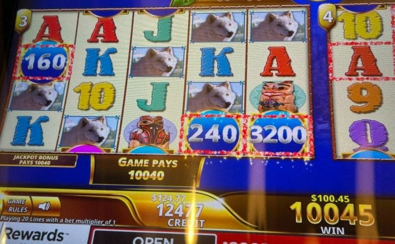 Fortune Link 4 by IGT Jackpot Bonus outcome
