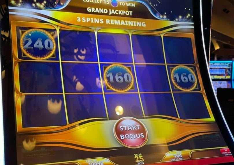 Fortune Link 4 by IGT Jackpot Bonus triggered