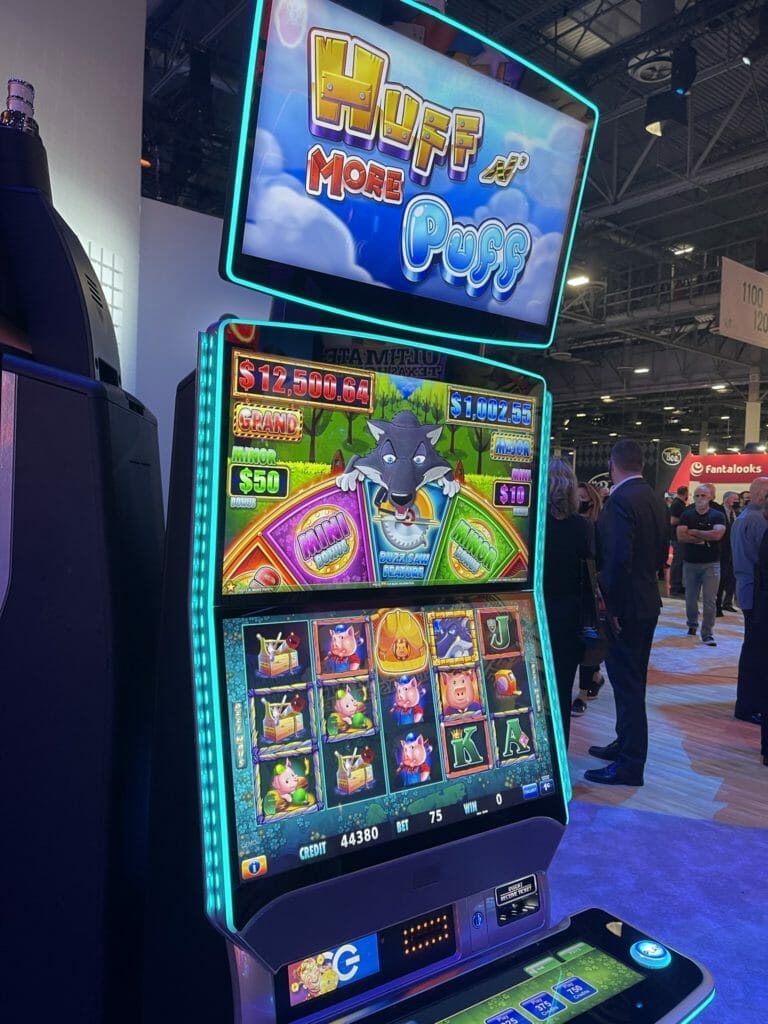Huff n' More Puff by Scientific Games cabinet