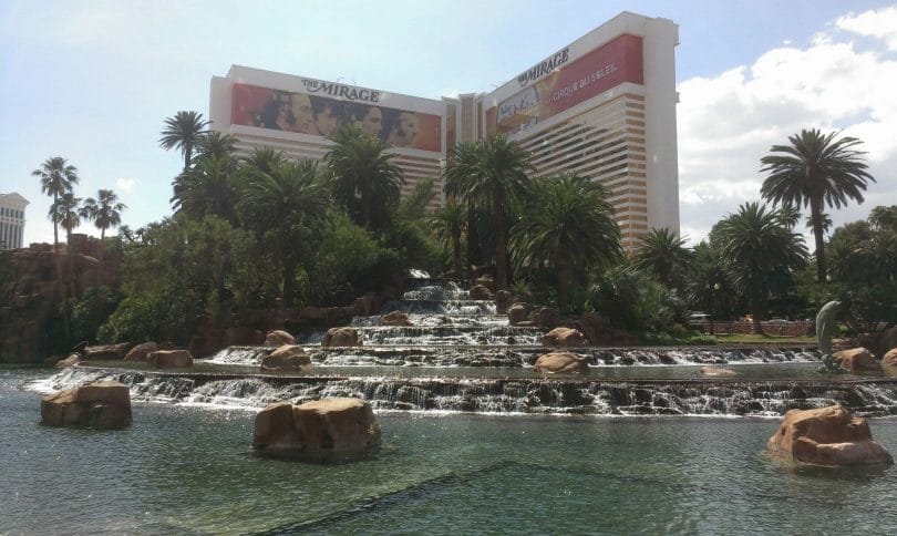 The Mirage Las Vegas external