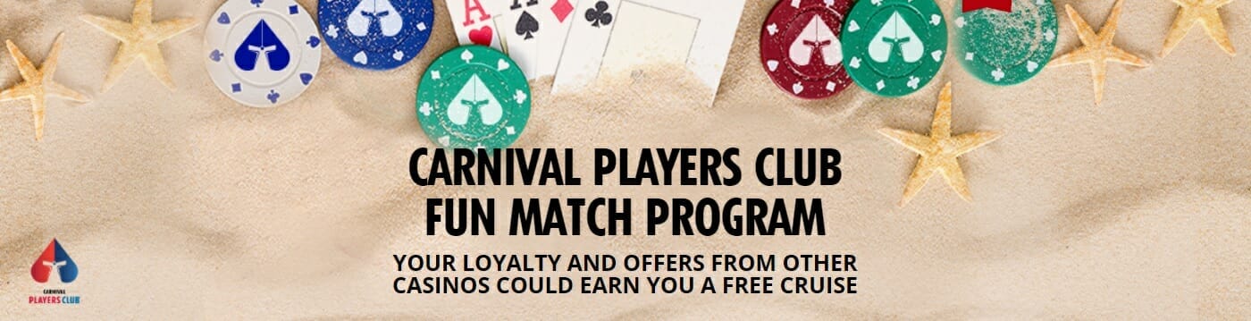 carnival players club discount code