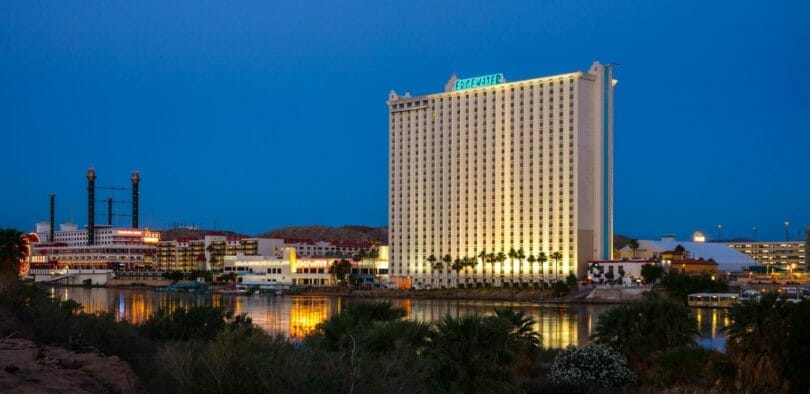 Edgewater Casino Hotel in Laughlin exterior