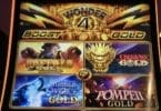 Wonder 4 Boost Gold by Aristocrat logo and games