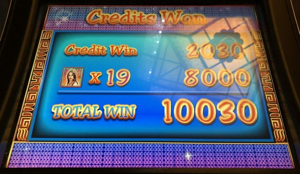 Brazilian Beauty by WMS free spins outcome