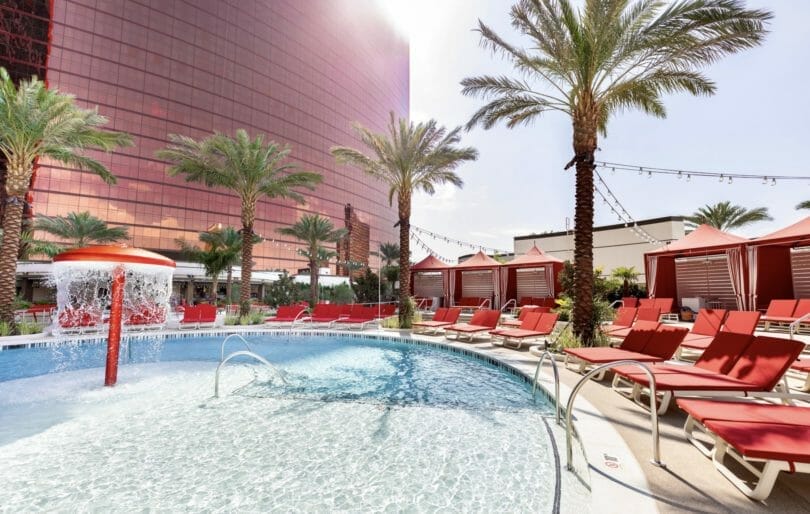 Resorts World Las Vegas Cabana. Photo by Megan Blair