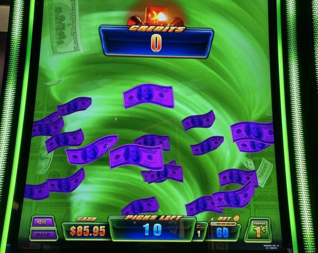 Cashnado by Everi cash grab bonus