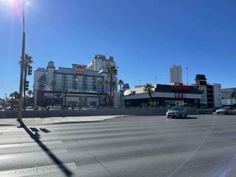 OYO Las Vegas external shot 2021