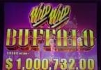 Wild Wild Buffalo by Aristocrat logo and top progressive