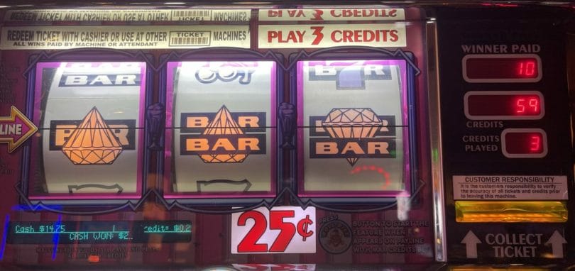 Triple Double Diamond Deluxe with Cheese line hit