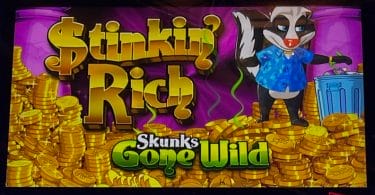 Stinkin' Rich Skunks Gone Wild by IGT logo