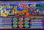 Strike it Rich Again by IGT top screen
