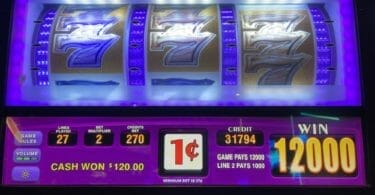 Gold Bar 7s by IGT $120 win