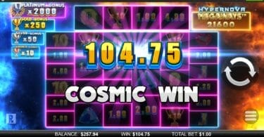 Hypernova Megaways big win
