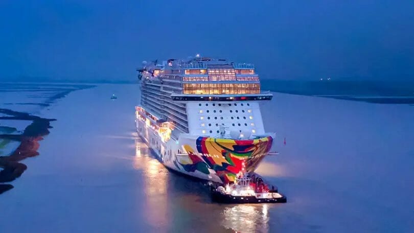 Norwegian Encore external shot