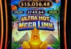 Ultra Hot Mega Link by Scientific Games logo and progressives