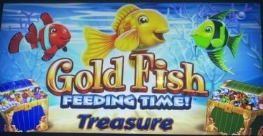 Gold Fish Feeding Time Treasure by Light and Wonder logo