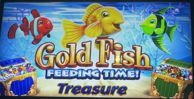 Gold Fish Feeding Time Treasure by Light and Wonder logo