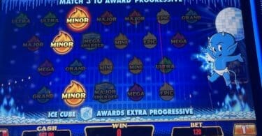 Smokin Hot Stuff Wicked Wheel Fire & Ice progressive pick screen